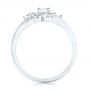 18k White Gold 18k White Gold Custom Diamond Fashion Ring - Front View -  102975 - Thumbnail