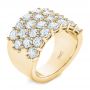 14k Yellow Gold 14k Yellow Gold Custom Diamond Fashion Ring - Three-Quarter View -  104060 - Thumbnail