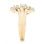 18k Yellow Gold 18k Yellow Gold Custom Diamond Fashion Ring - Side View -  102975 - Thumbnail