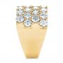 14k Yellow Gold 14k Yellow Gold Custom Diamond Fashion Ring - Side View -  104060 - Thumbnail