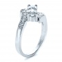 Custom Diamond Ring - Three-Quarter View -  1421 - Thumbnail