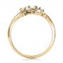 18k Yellow Gold 18k Yellow Gold Custom Diamond Ring - Front View -  100841 - Thumbnail