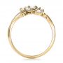 14k Yellow Gold 14k Yellow Gold Custom Diamond Ring - Front View -  100841 - Thumbnail