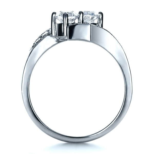 Custom Diamond Ring - Front View -  1421