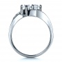 Custom Diamond Ring - Front View -  1421 - Thumbnail