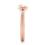  14K Gold Custom Infinity Knot Fashion Ring - Side View -  102294 - Thumbnail