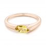 14k Rose Gold 14k Rose Gold Custom Marquise Citrine Fashion Ring - Flat View -  103635 - Thumbnail