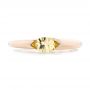 14k Rose Gold 14k Rose Gold Custom Marquise Citrine Fashion Ring - Top View -  103635 - Thumbnail