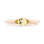 18k Rose Gold 18k Rose Gold Custom Marquise Citrine Fashion Ring - Top View -  103635 - Thumbnail