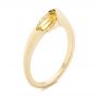 18k Yellow Gold 18k Yellow Gold Custom Marquise Citrine Fashion Ring - Three-Quarter View -  103635 - Thumbnail