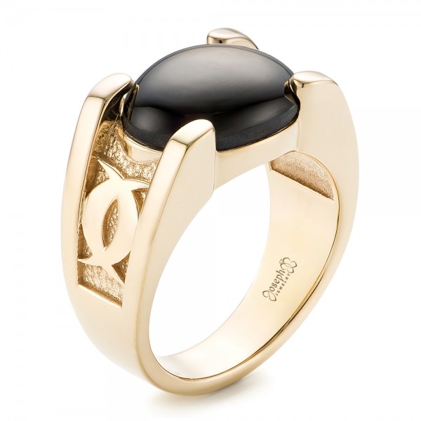 Discover 78+ black sapphire ring for men - vova.edu.vn