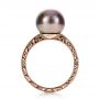 14k Rose Gold 14k Rose Gold Custom Pearl Ring - Front View -  1167 - Thumbnail