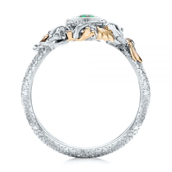 naald over het algemeen Bezit Platinum And 14K Gold Custom Ring Of Barahir #101867 - Seattle Bellevue |  Joseph Jewelry