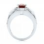  Platinum And Platinum Platinum And Platinum Custom Ruby And Diamond Fashion Ring - Front View -  102883 - Thumbnail