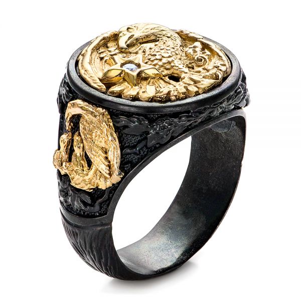 Eagle Ring - Capitan Collection - Three-Quarter View -  101971