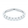 18k White Gold 18k White Gold Freshwater Cultured Pearl Ring - Flat View -  106146 - Thumbnail