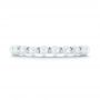 14k White Gold 14k White Gold Freshwater Cultured Pearl Ring - Top View -  106146 - Thumbnail