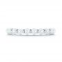  Platinum Platinum Freshwater Cultured Pearl Ring - Top View -  106146 - Thumbnail