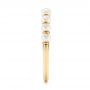 14k Yellow Gold Freshwater Cultured Pearl Ring - Side View -  106146 - Thumbnail