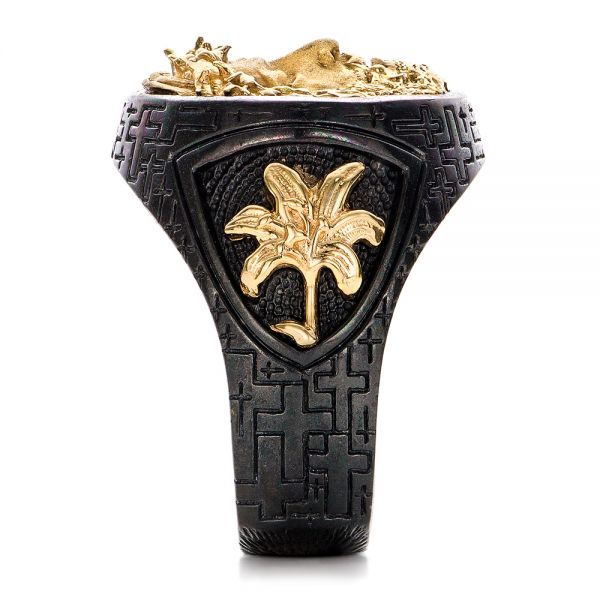 Jesus Ring - Capitan Collection - Side View - 101972