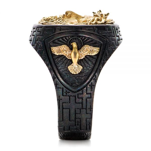 Jesus Ring - Capitan Collection - Top View - 101972