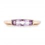 14k Rose Gold 14k Rose Gold Lavender Amethyst Fashion Ring - Top View -  103763 - Thumbnail