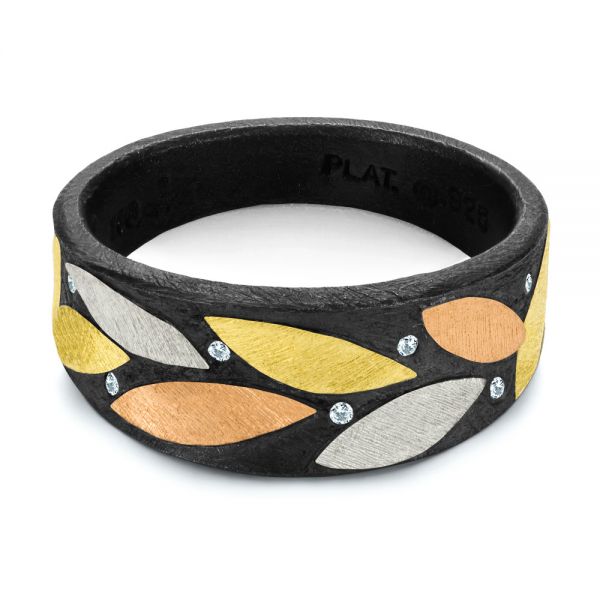 Multi-leaf Fashion Ring - Flat View - 107110