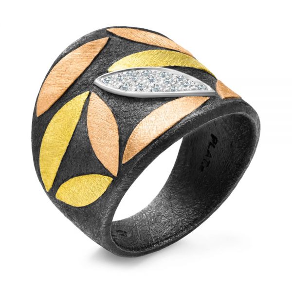 Multi-leaf and Diamond Cigar Band - reference design