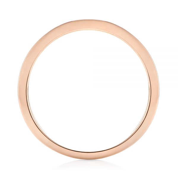 14k Rose Gold Pink Tourmaline And Diamond Ring - Front View - 103764
