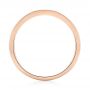 14k Rose Gold Pink Tourmaline And Diamond Ring - Front View -  103764 - Thumbnail