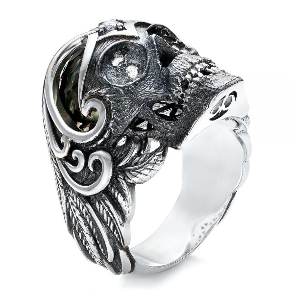Skull Ring - Capitan Collection - Three-Quarter View -  101968