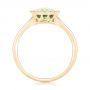 14k Yellow Gold 14k Yellow Gold Solitaire Peridot Ring - Front View -  102635 - Thumbnail