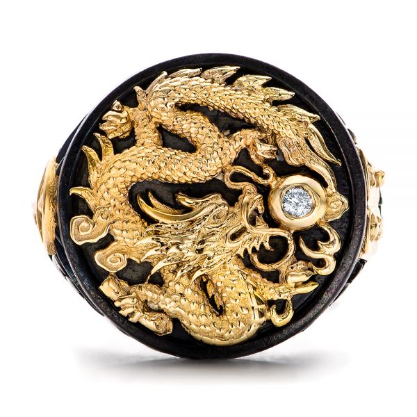 The Dragon Ring - Capitan Collection - Flat View -  101959