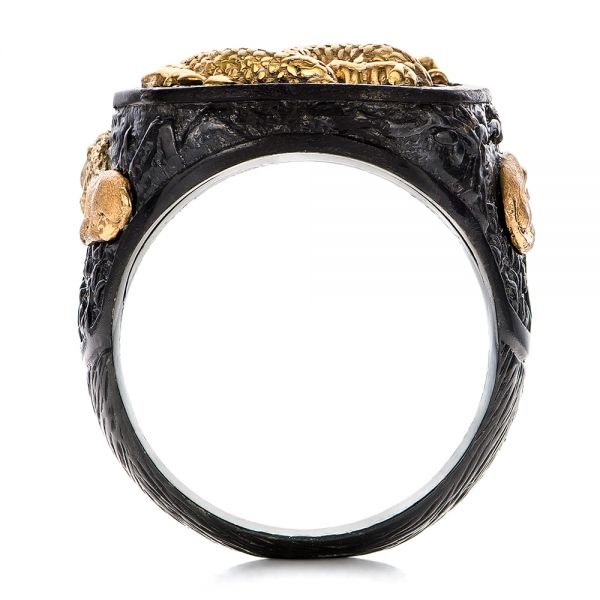 The Rising Dragon Ring - Capitan Collection - Front View - 101974