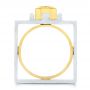  Platinum And 18k Yellow Gold Two-tone Yellow And White Diamond Fashion Ring - Front View -  106102 - Thumbnail