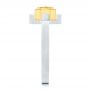  Platinum And 18k Yellow Gold Two-tone Yellow And White Diamond Fashion Ring - Side View -  106102 - Thumbnail