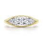 14k Yellow Gold 14k Yellow Gold East West Marquise Diamond Solitaire Engagement Ring - Top View -  108340 - Thumbnail
