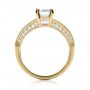 14k Yellow Gold 14k Yellow Gold Baguette Diamond Engagement Ring - Front View -  1150 - Thumbnail