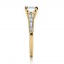 14k Yellow Gold 14k Yellow Gold Baguette Diamond Engagement Ring - Side View -  1150 - Thumbnail