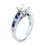 Blue Sapphire Engagement Ring - Kirk Kara