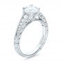 Channel Set Diamond Band With Matching Engagement Ring - Kirk Kara