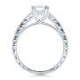 Channel Set Diamond Engagement Ring With Matching Wedding Band- Kirk Kara - Front View -  100193 - Thumbnail