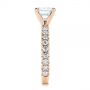 14k Rose Gold 14k Rose Gold Classic Diamond Engagement Ring - Side View -  105320 - Thumbnail