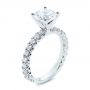 14k White Gold Classic Diamond Engagement Ring