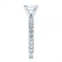 14k White Gold 14k White Gold Classic Diamond Engagement Ring - Side View -  105320 - Thumbnail