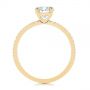 14k Yellow Gold 14k Yellow Gold Classic Diamond Engagement Ring - Front View -  105747 - Thumbnail