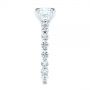  Platinum Platinum Claw Prong Classic Diamond Engagement Ring - Side View -  105816 - Thumbnail