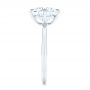  Platinum Platinum Compass-set Diamond Engagement Ring - Side View -  106729 - Thumbnail
