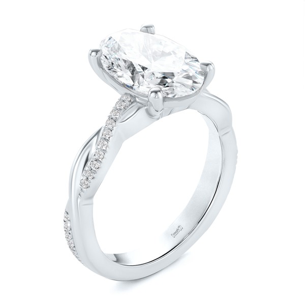 Criss-Cross Engagement Ring - reference design