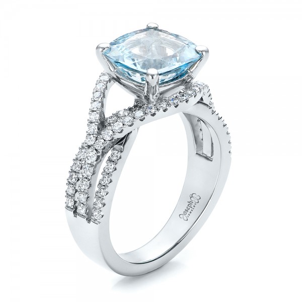 Meaning Aquamarine Engagement Rings Zales Aquamarine